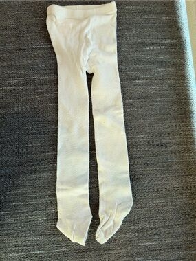 Cream Knee-High Socks - Soft Stretch Pair